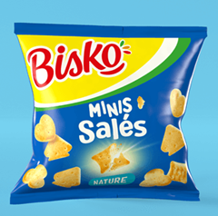 Bisko Mini Salés NATURE