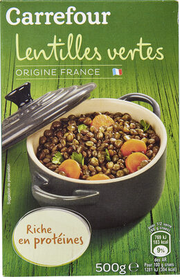 Lentilles Vertes Origine France