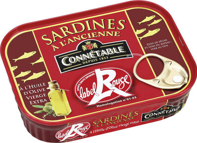 Sardine à l'huile d'Olive Connetable