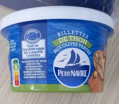 Rillette de Thon aux Olives Vertes Petit Navire