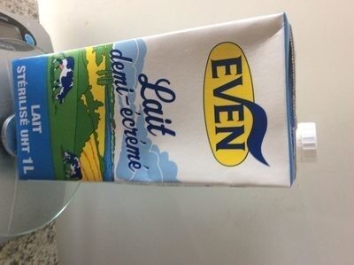 Lait Demi-Ecrémé Even