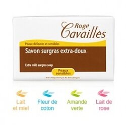 Cavailles Savon Surgras Lait Miel 250 g