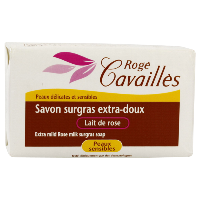 Cavailles Savon Surgras Lait de Rose 250 g