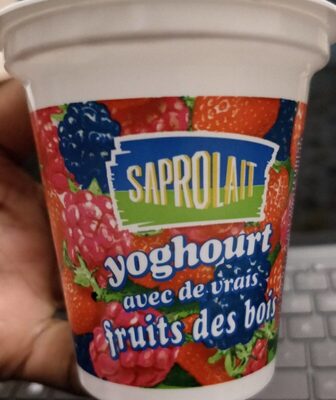 Saprolait  Yoghourt Yaourt  Pot de 125 g avec de vrais Fruits