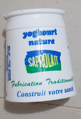 Saprolait  Yoghourt Yaourt Nature  Pot de 125 g 