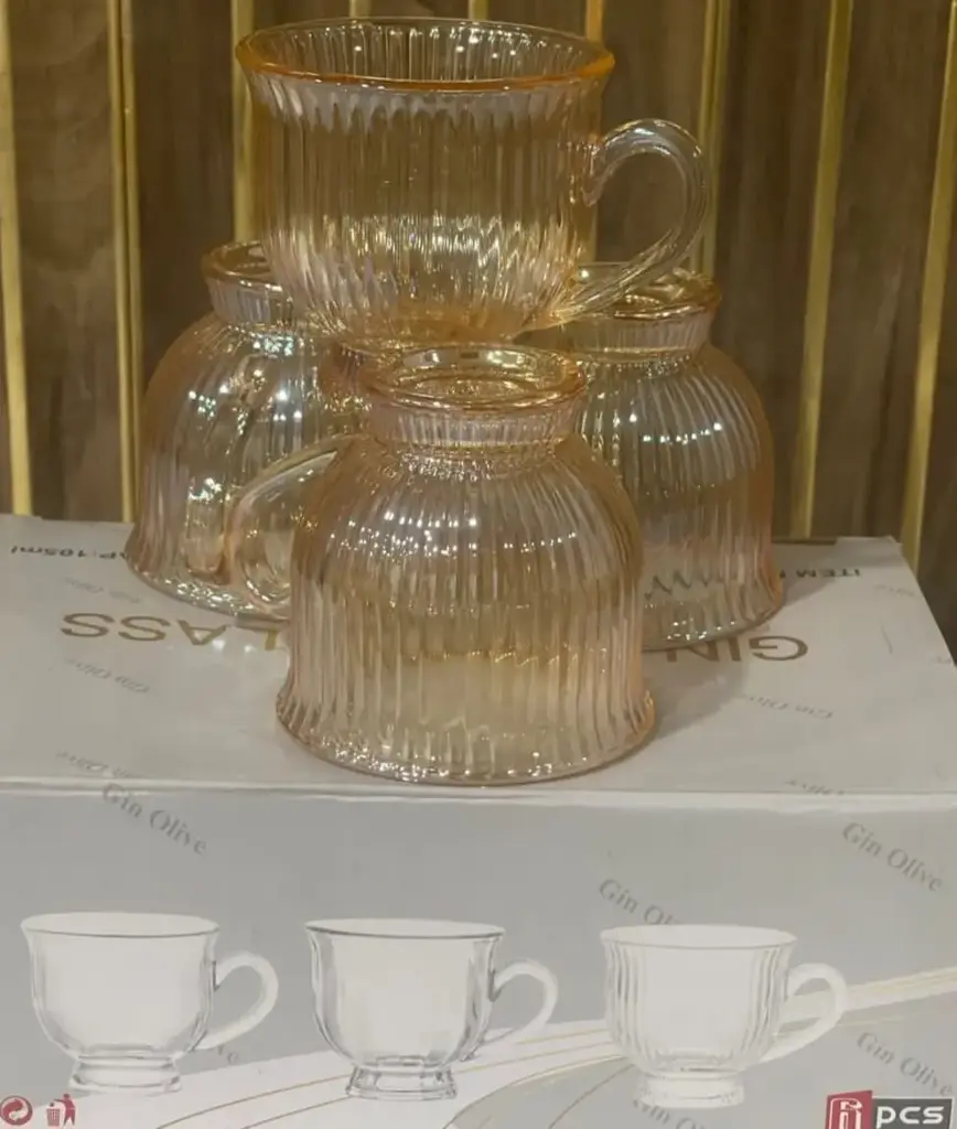 Tasse Thé avec Poignée AH204 Boite de 6