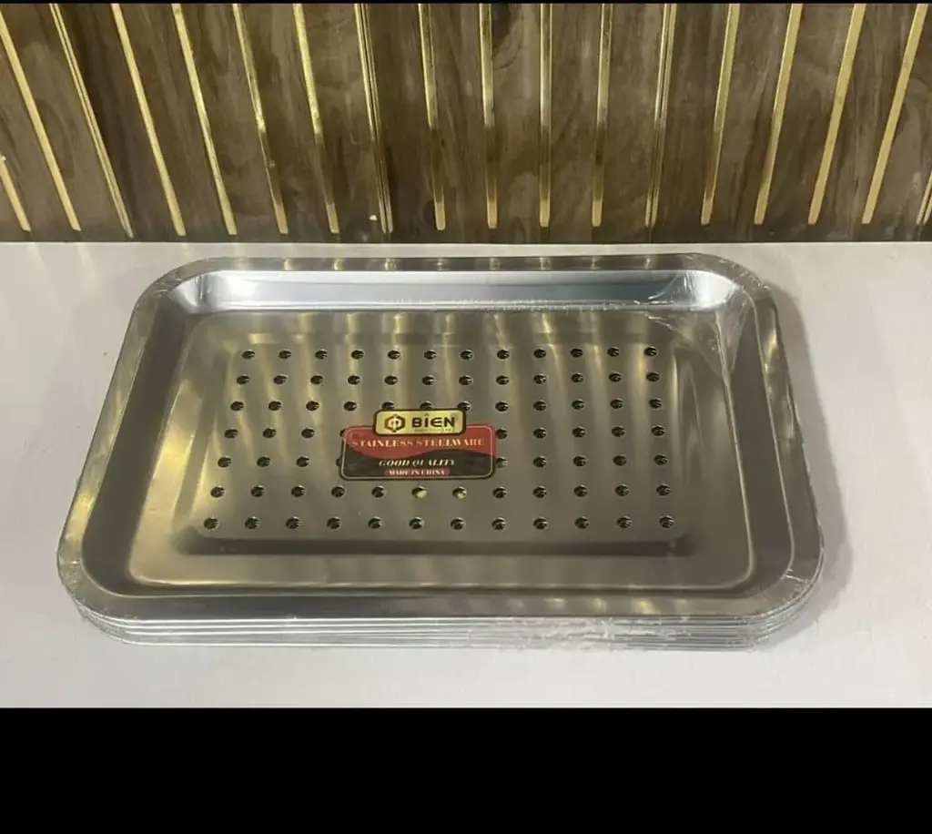 Plateau Pose Tasse à Thé en Inox