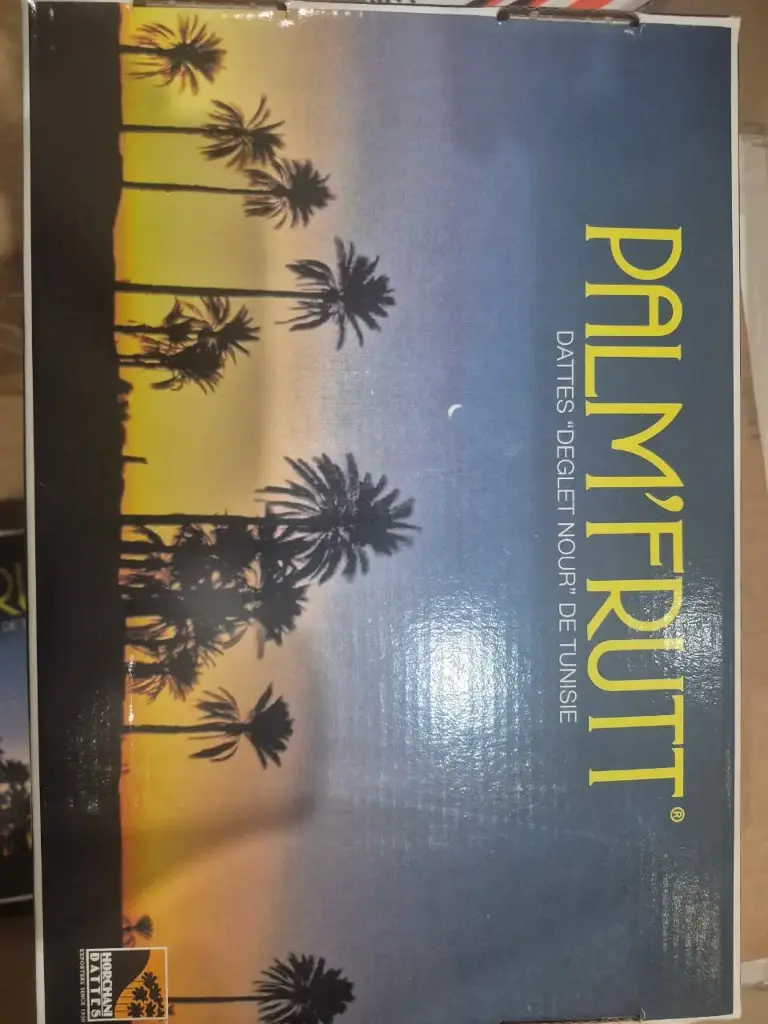 Palm'Frutt Horchani Dattes de Tunisie Deglet Nour 2Kg