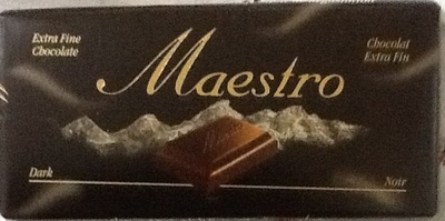 MAESTRO Sensations Tablette de Chocolat Noir 90g