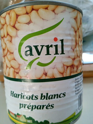  Avril Haricots blancs Préparés Conserve