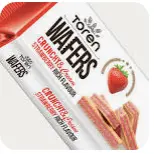 Toren Wafers Crunchy Cream Strawberry Rich Flavour