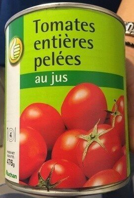 Auchan - Tomates Entières Pelées au Jus – 850 ml