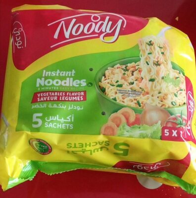 Noody Nouilles Saveur Légumes 70g